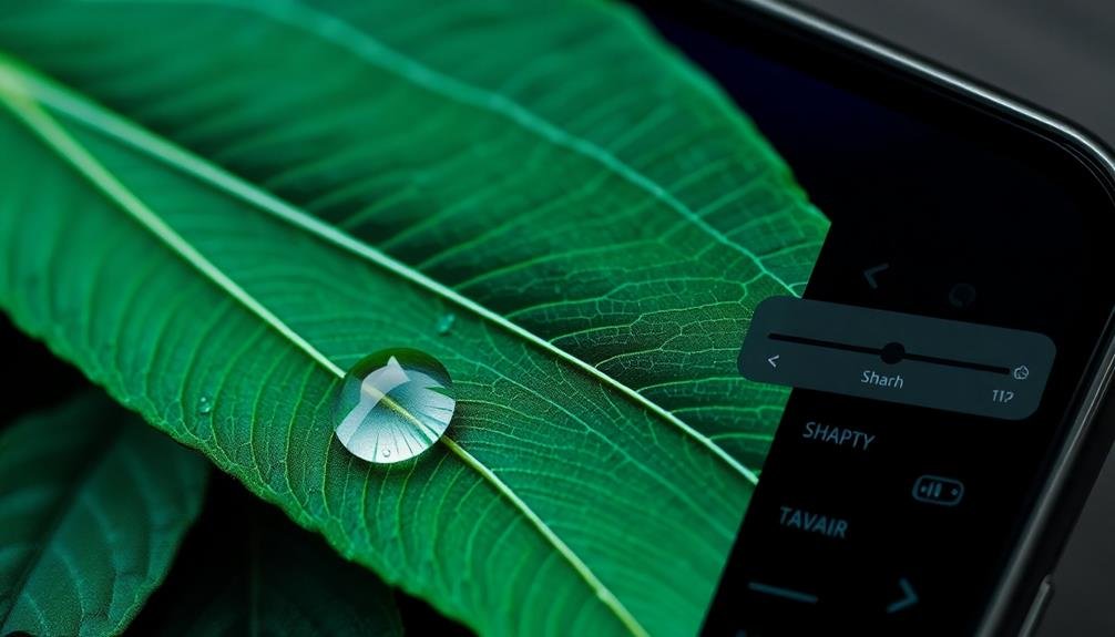 sharpening enhances image details