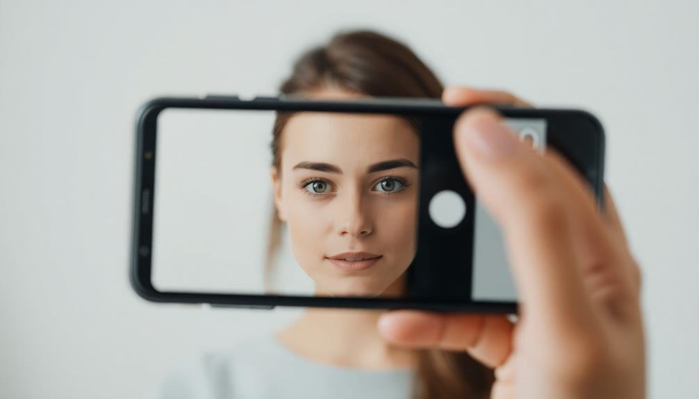 simplicity enhances mobile portraits