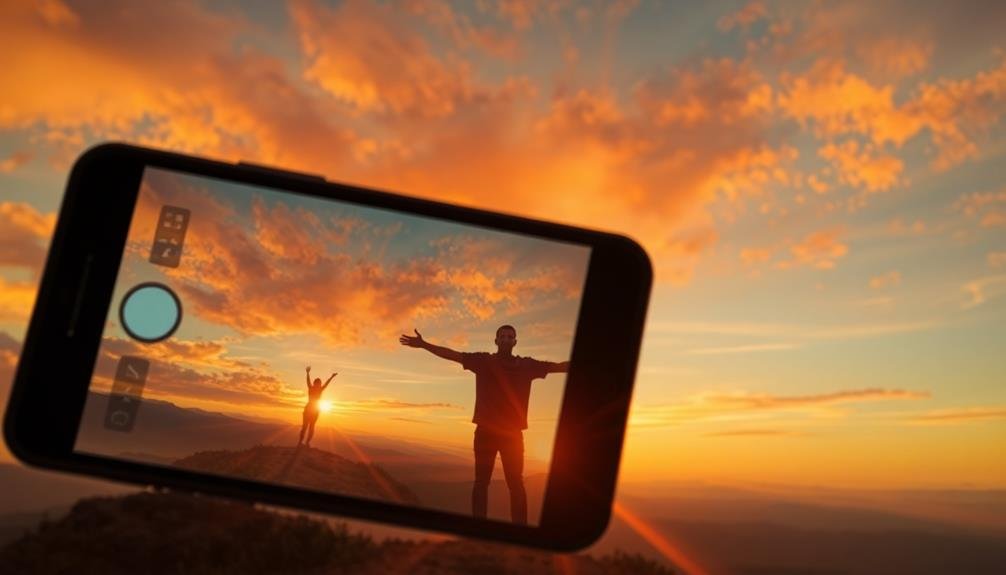 sky background subject photography technique