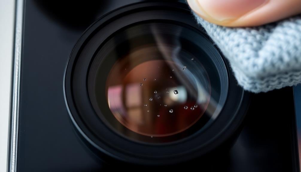 smartphone camera lens maintenance