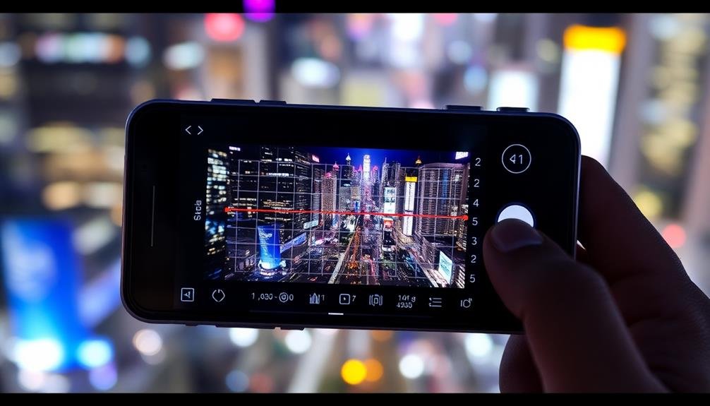 smartphone camera matrix metering