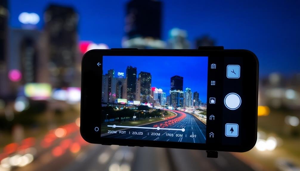 smartphone camera zoom features