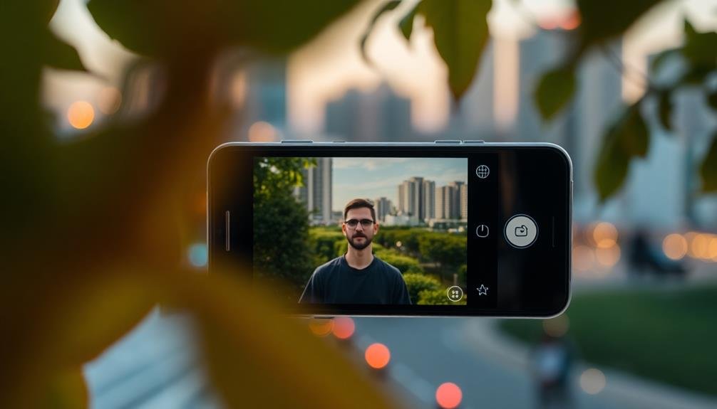 smartphone depth of field