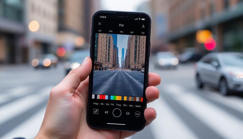 smartphone editing app utilization