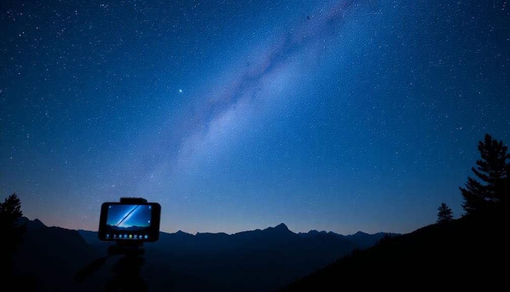 smartphone night sky photography