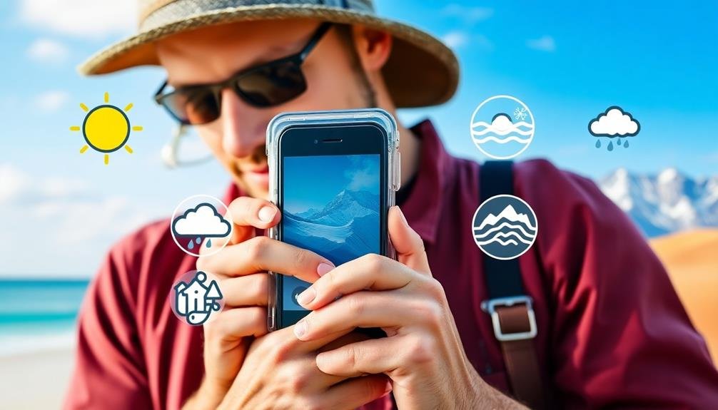 smartphone use in climates