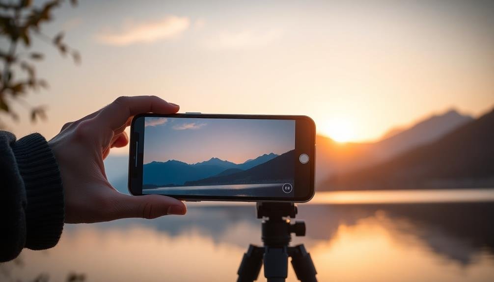 steady smartphone holding technique