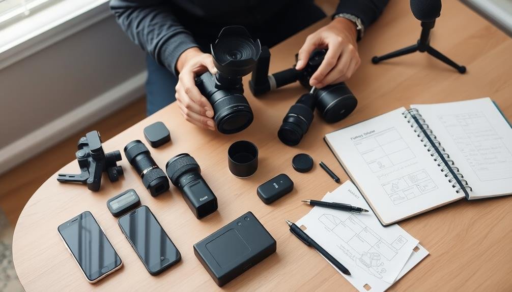 streamlining gear and supplies