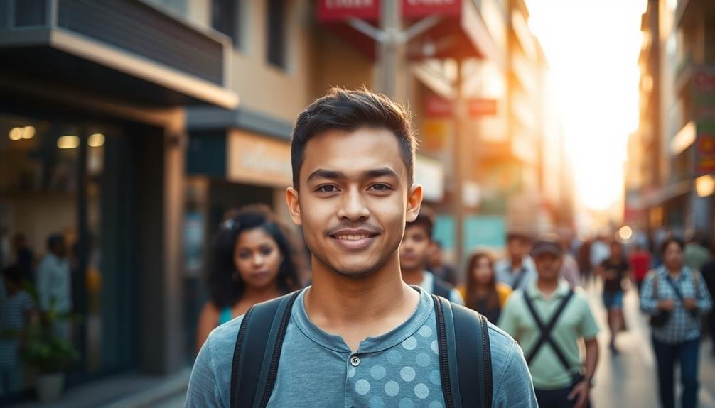 street portrait composition techniques