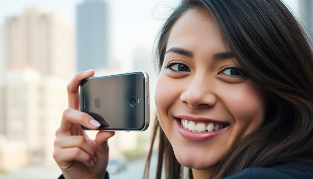 stylish selfies and portraits