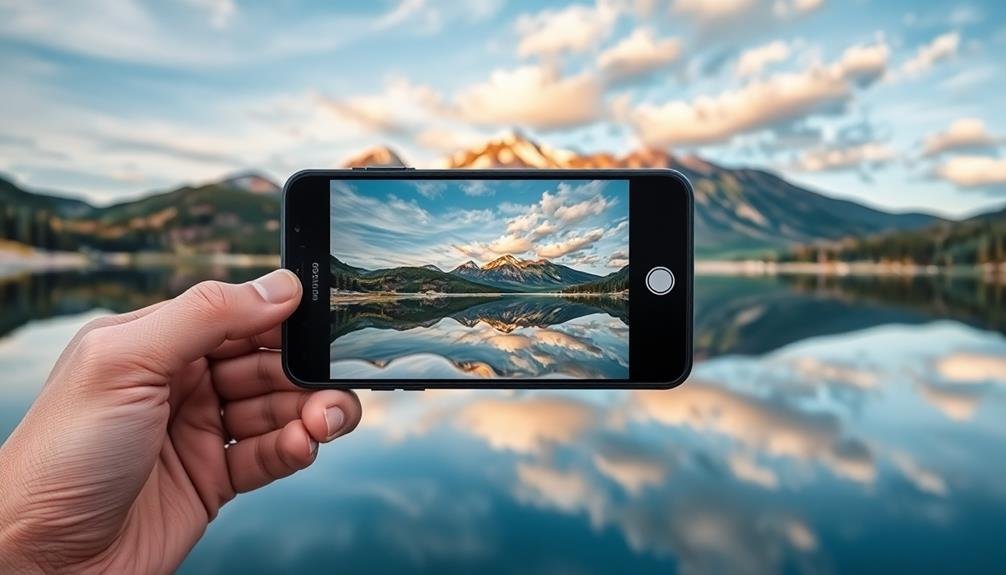 symmetrical smartphone photography techniques