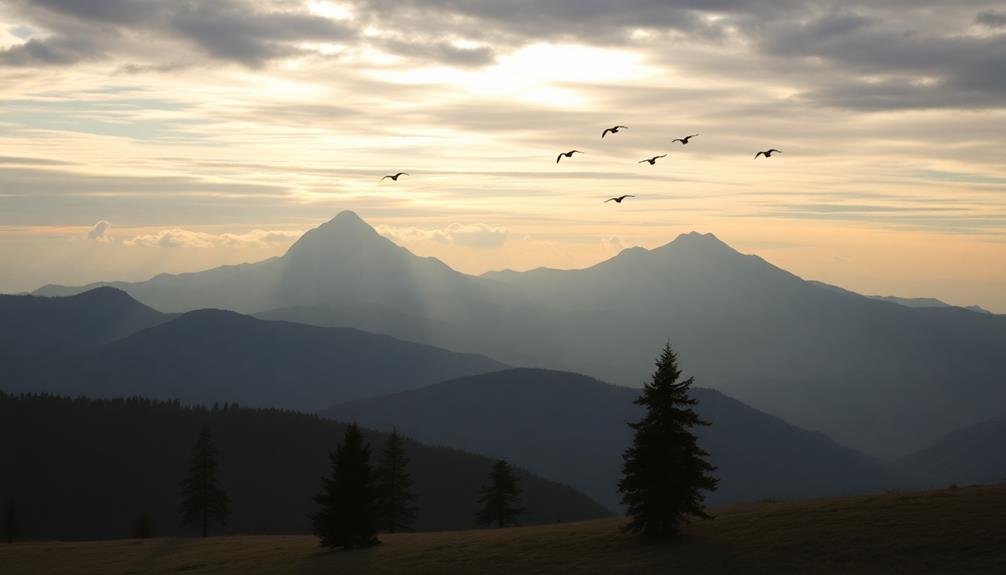 uneven subjects in landscapes