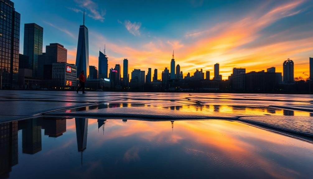urban reflection photography techniques