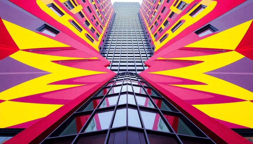 vibrant patterns and textures
