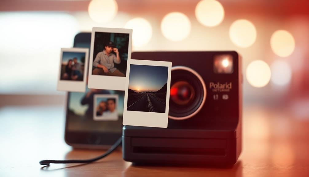 vintage instant film effects