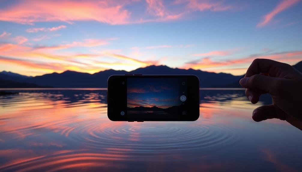 water reflection photography techniques