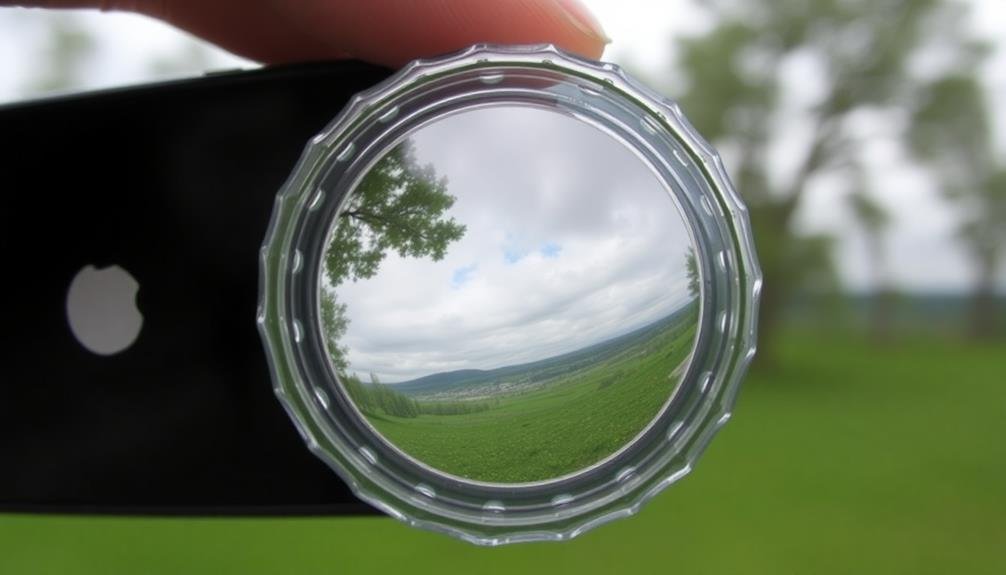 wide angle adapter for bottles