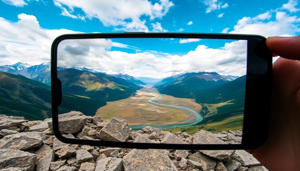 wide angle lenses enhance landscapes