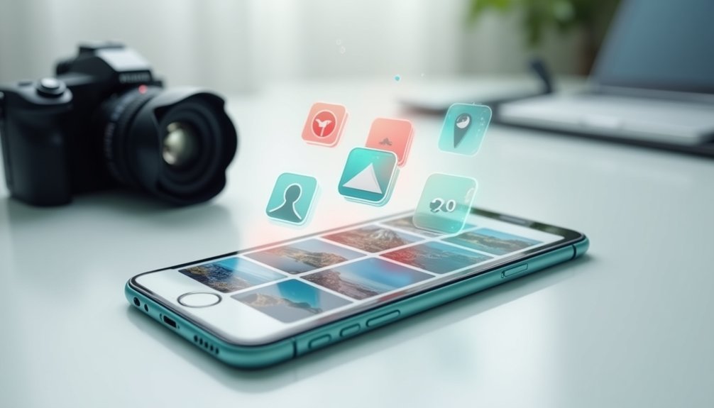 mobile photography organization apps