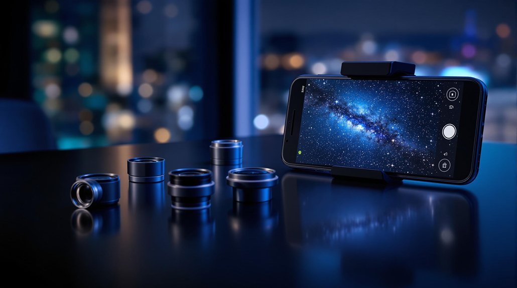 night photography phone lenses
