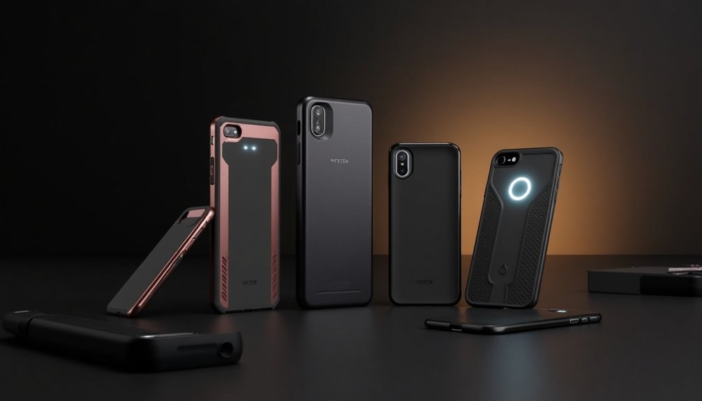 smartphone camera battery cases